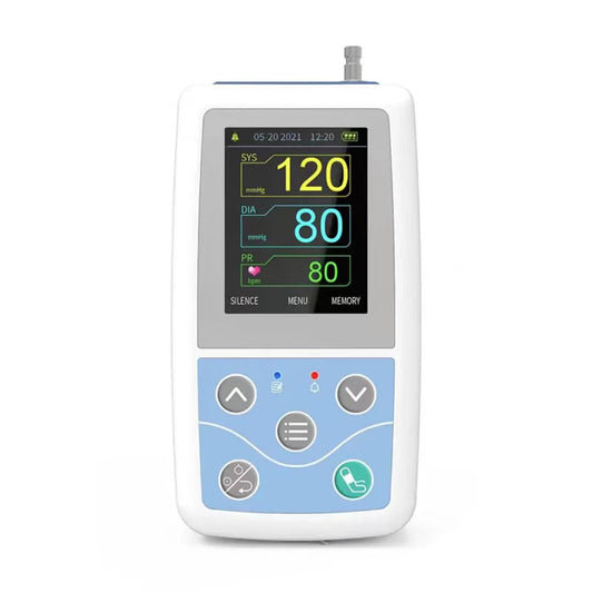 CONTEC ABPM50 Ambulatory Blood Pressure Monitor System 24H NIBP Holter with Adult Cuff & Data Analysis Software