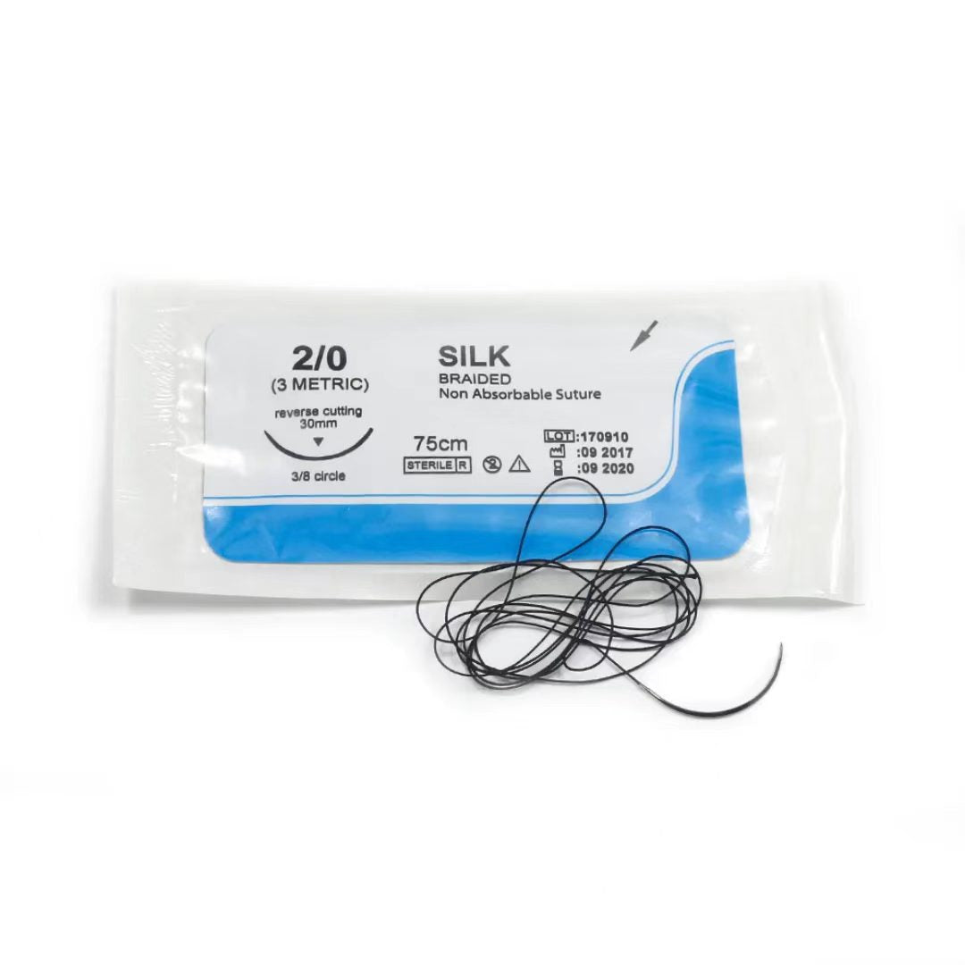 Factory Direct Medical Sutures with Needle - Absorbable & Non-Absorbable Surgical Sutures