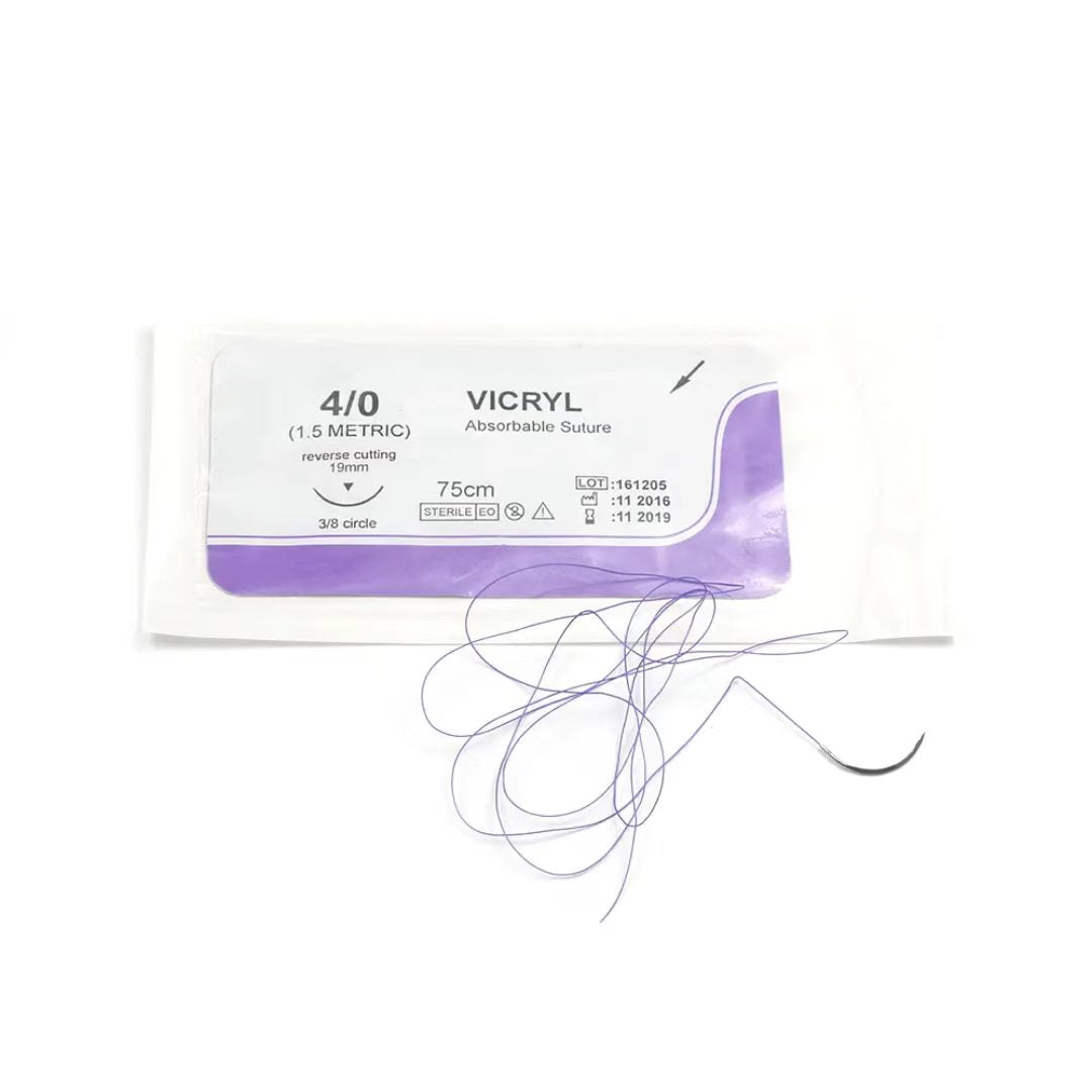 Factory Direct Medical Sutures with Needle - Absorbable & Non-Absorbable Surgical Sutures