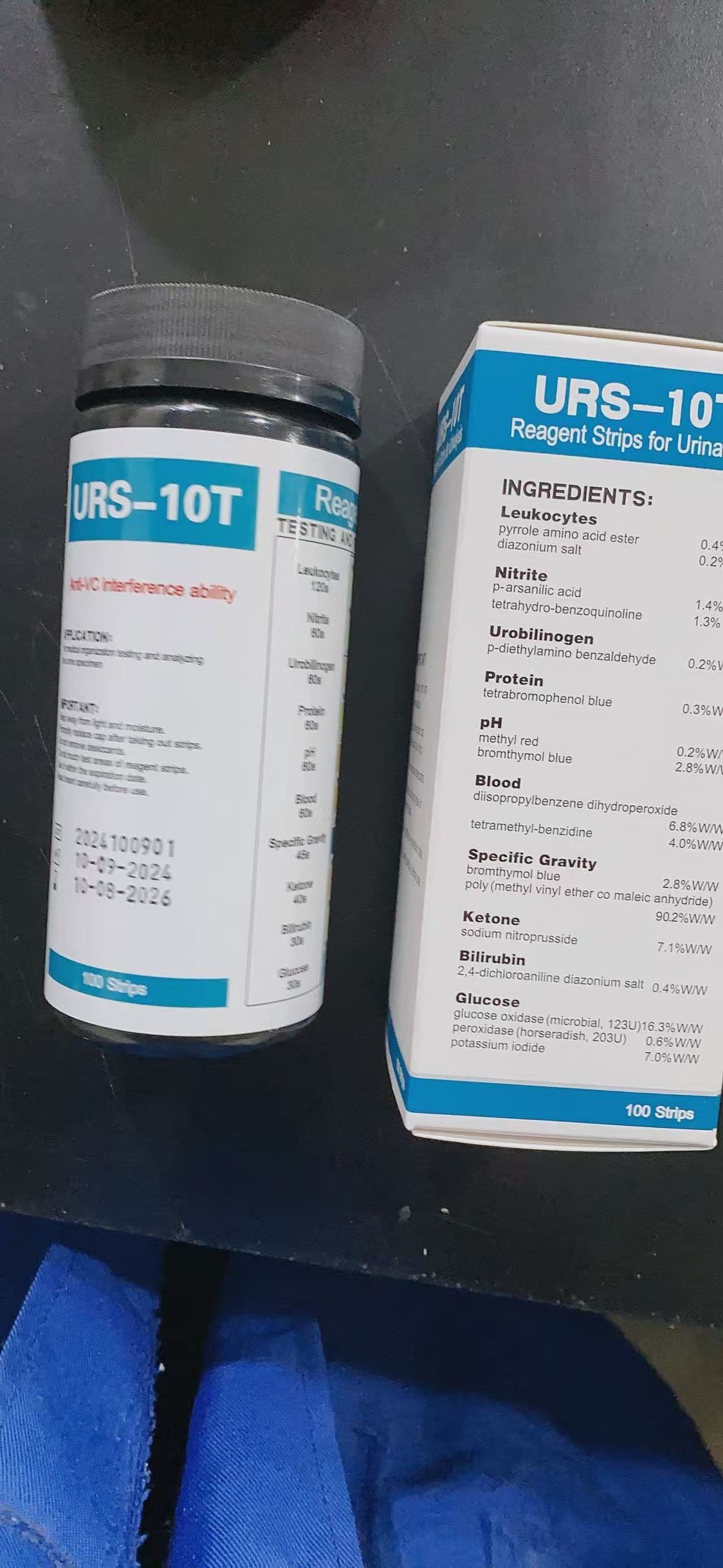Reagent Strips for Urinalysis URS-10T
