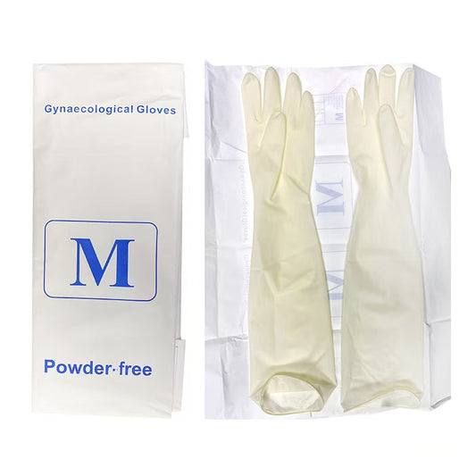 Sterile Latex Powdered Gynaecological Gloves