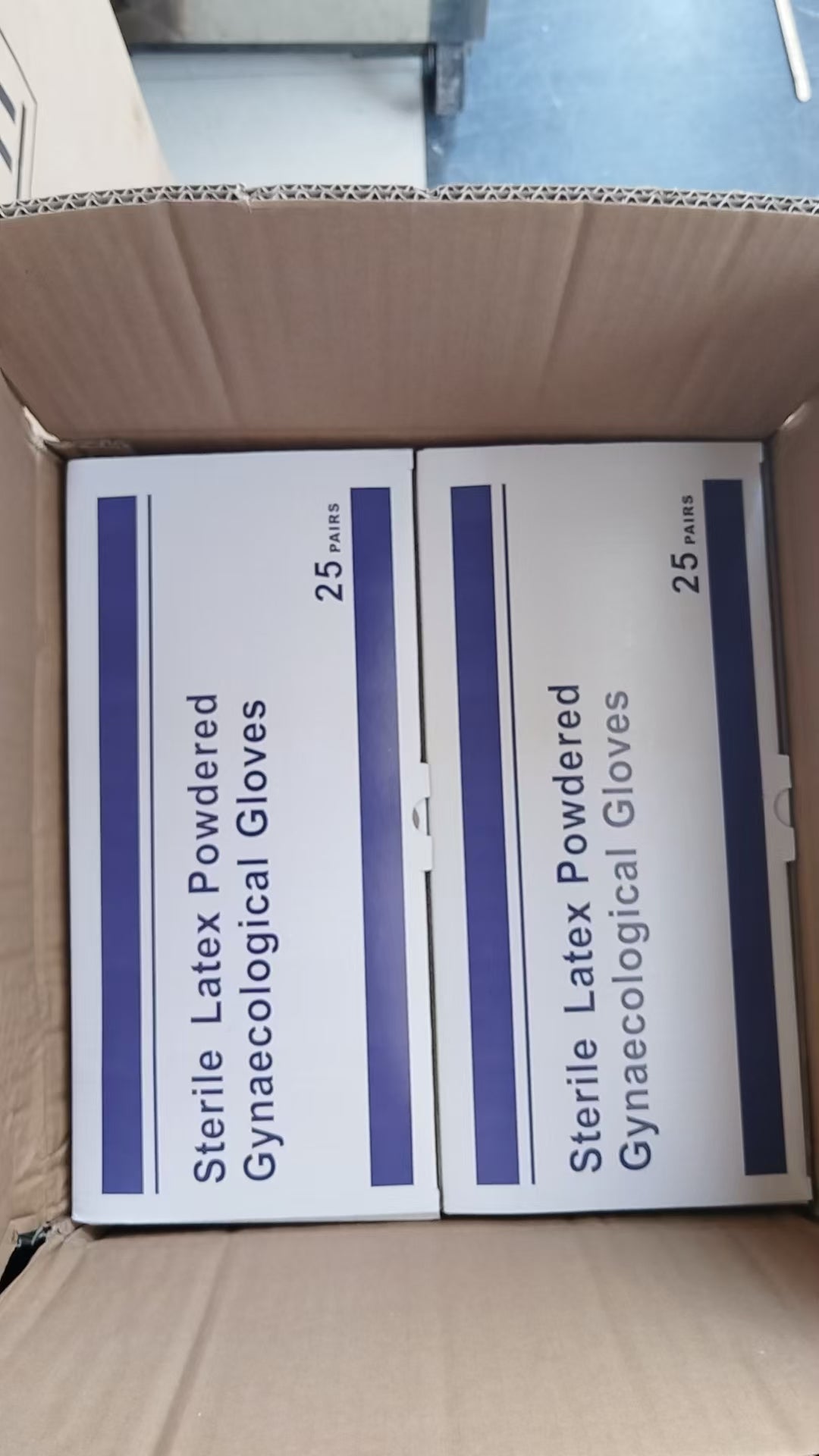 Sterile Latex Powdered Gynaecological Gloves