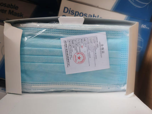 Disposable 3 Ply Non-Medical Ear-loop Face Mask