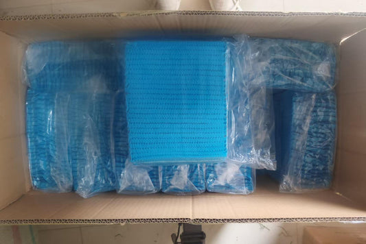 Disposable Non Woven Strip Clip Cap, Medical Surgical Hairnet Mob Cap