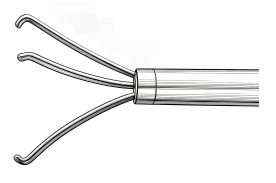 3-Prong Grasping Forceps