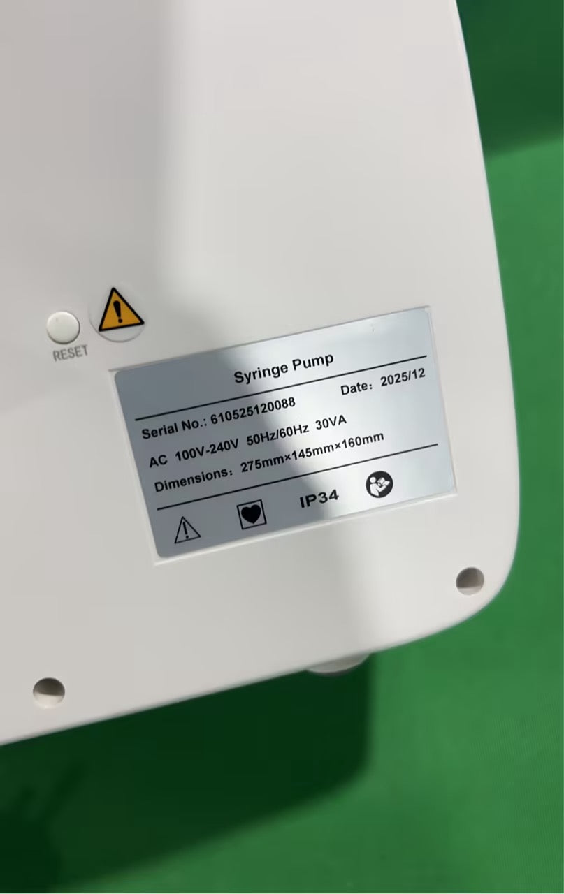 Numeric Keypad Syringe Pump with Optional Multi-Syringe Mode for Accurate Injection