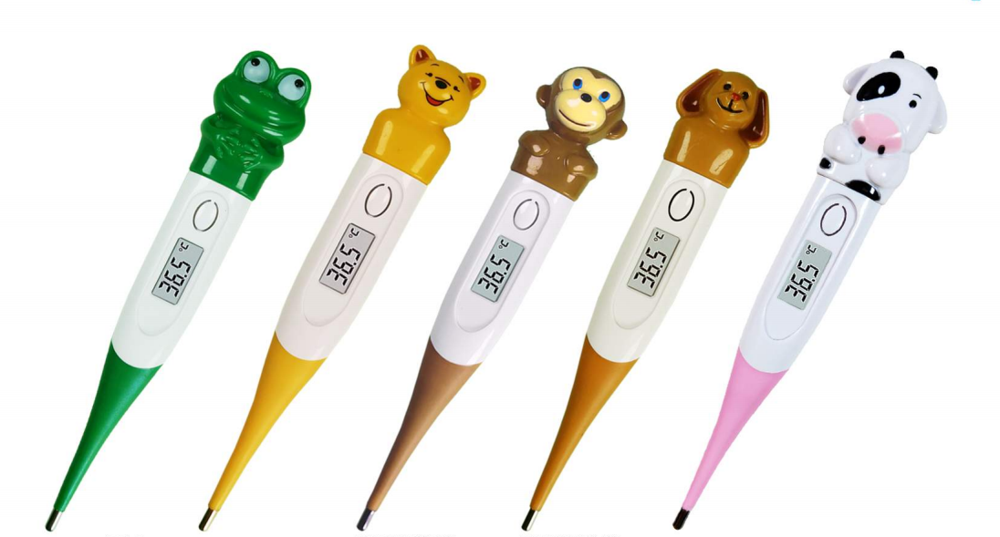 Cartoon Digital Thermometer