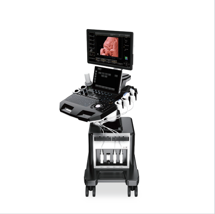 Trolley Color Ultrasonic Diagnostic Apparatus