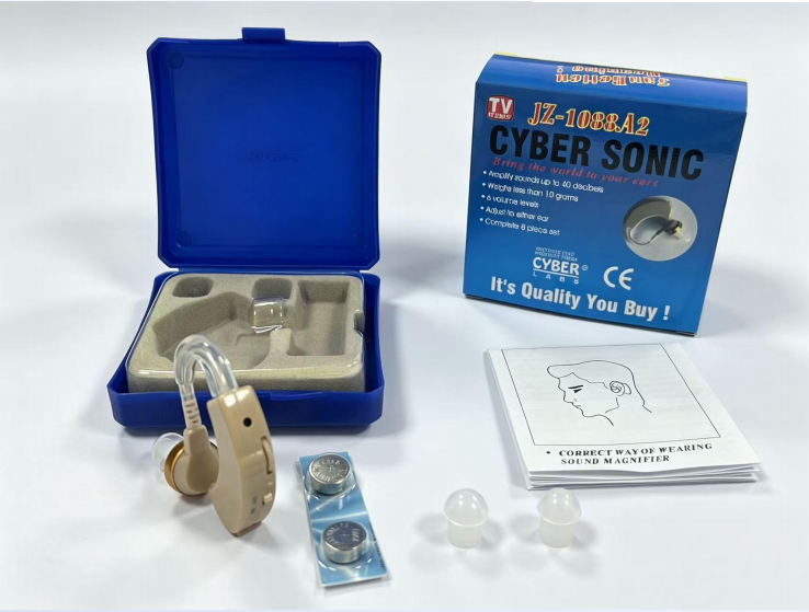 Cyber Sonic Behind-The-Ear Hearing Amplifier