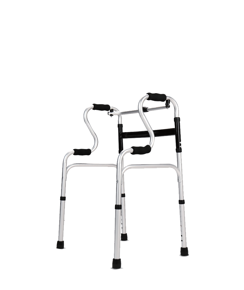 Aluminum Folding Walking Frame For Elderly