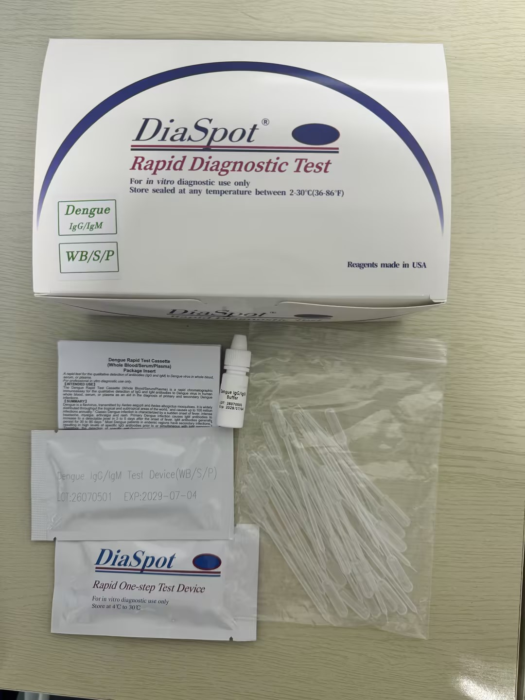 Dengue IgG/lgM(WB/S/P)