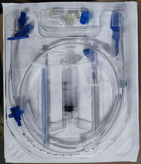 Central Venous Catheter Kit Double Lumen  7Fr--20cm 双腔7Fr-20cm