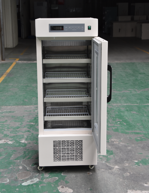130L Medical Blood Refrigerator - Professional Blood Bank Storage Fridge with Precise Temperature Control for Hospital Clinic