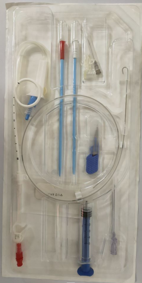 Single Lumen Shape of Catheter tip: Straight or Pigtail