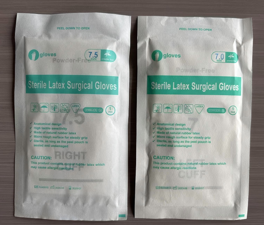 Sterile Latex Surgical Gloves