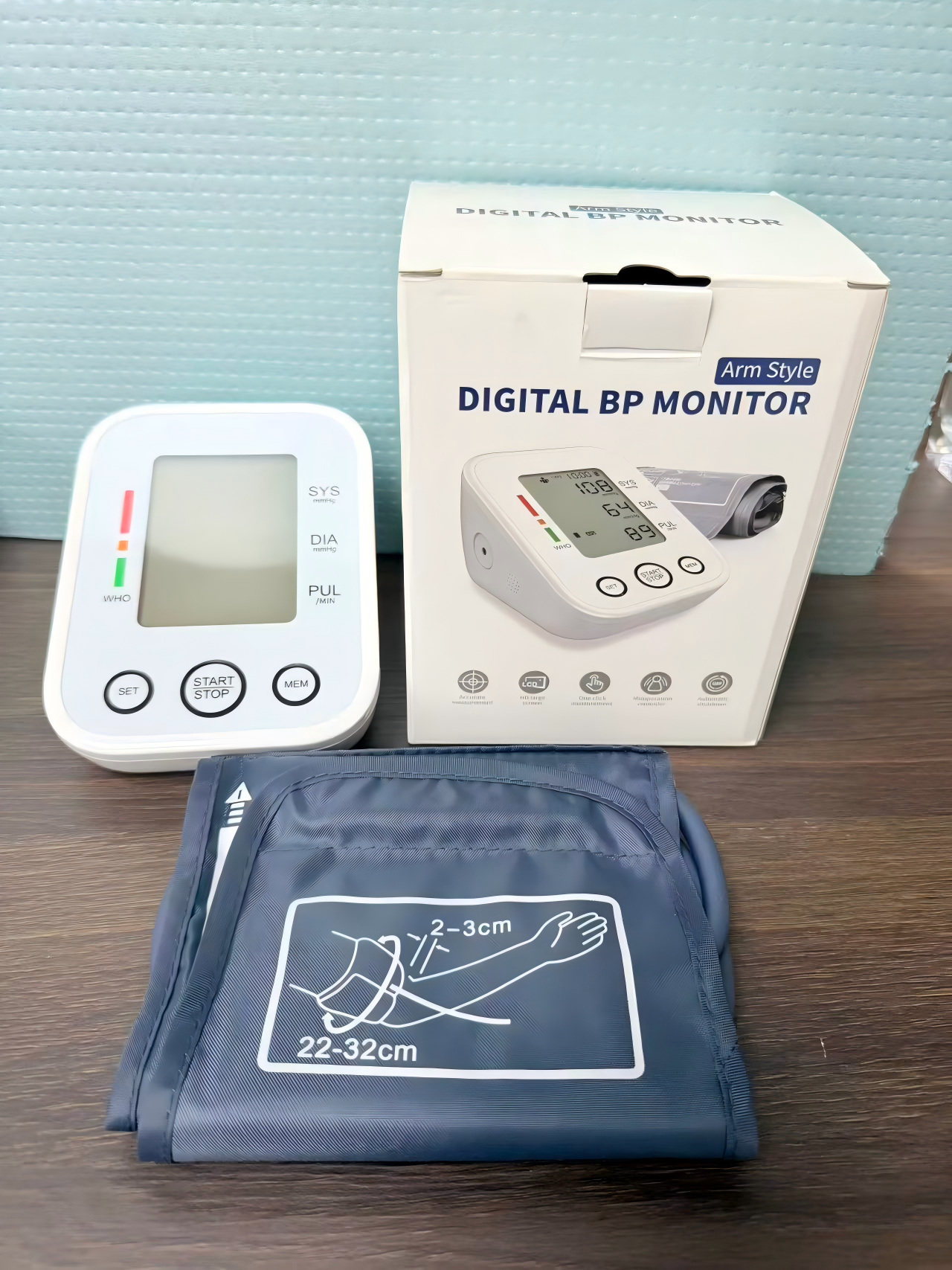 Digtal Arm Style Blood PressureE Monitor