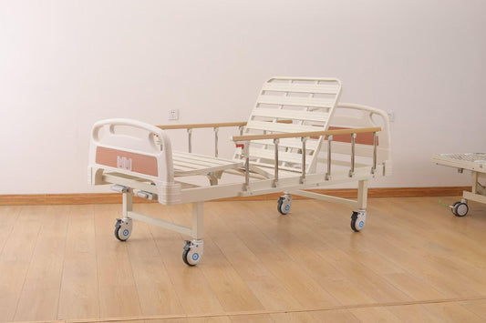 Hidden Double Crank Hospital Bed