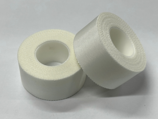 Silk Medical Adhesive Tape, Zig-zag Edge Plain Roll