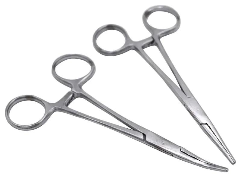 Hemostatic Forceps (Bent/Straight)