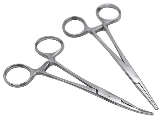 Hemostatic Forceps (Bent/Straight)