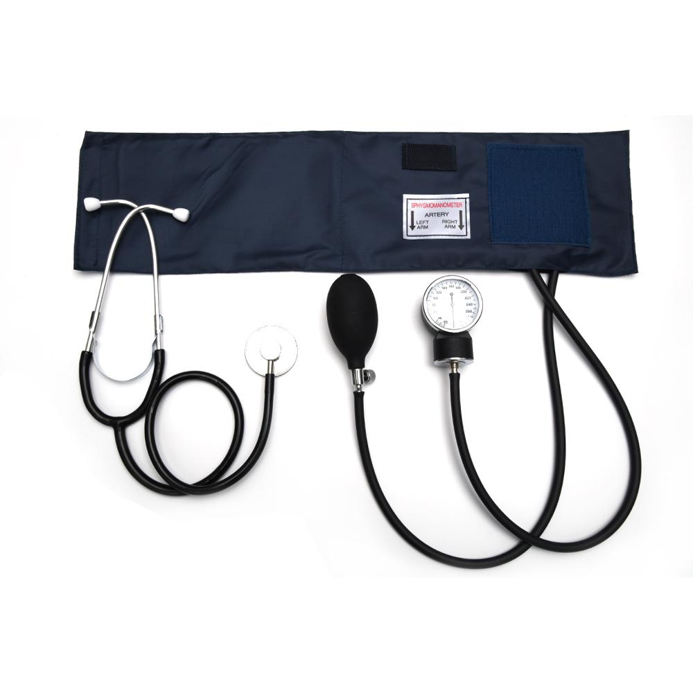 Aneroid Sphygmomanometer with Single Head Stethoscope