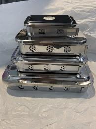 Stainless Steel Sterilization Tray With Cover