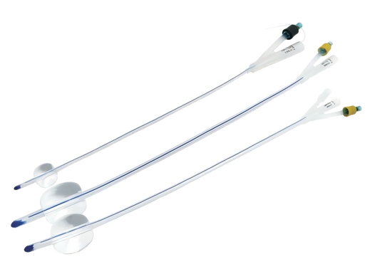 Silicone Foley Catheter With Grooves