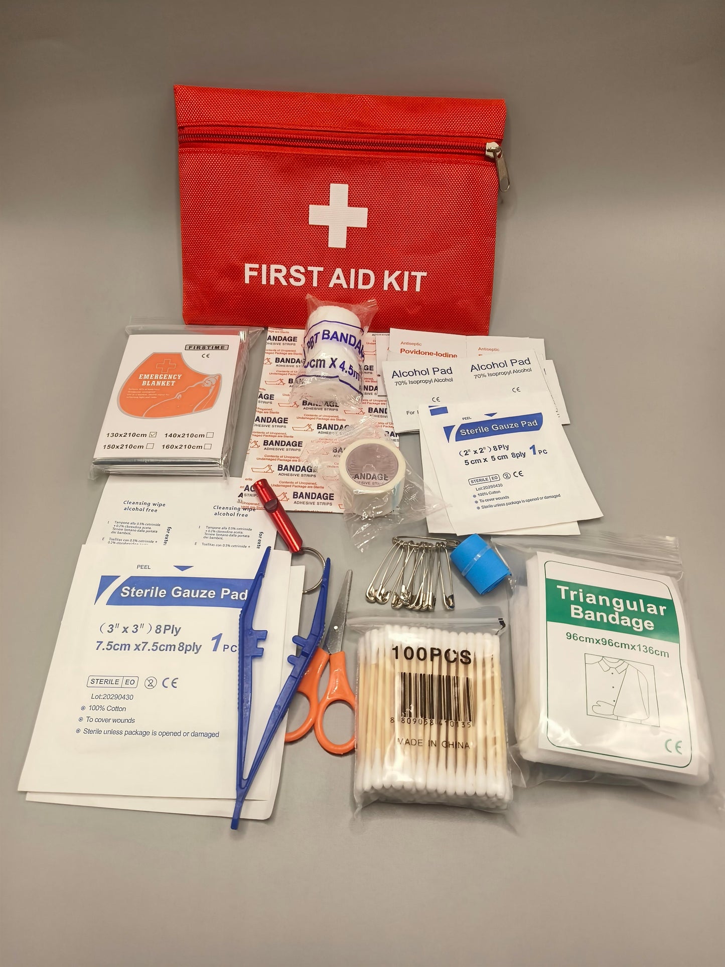 17-Piece First Aid Kit