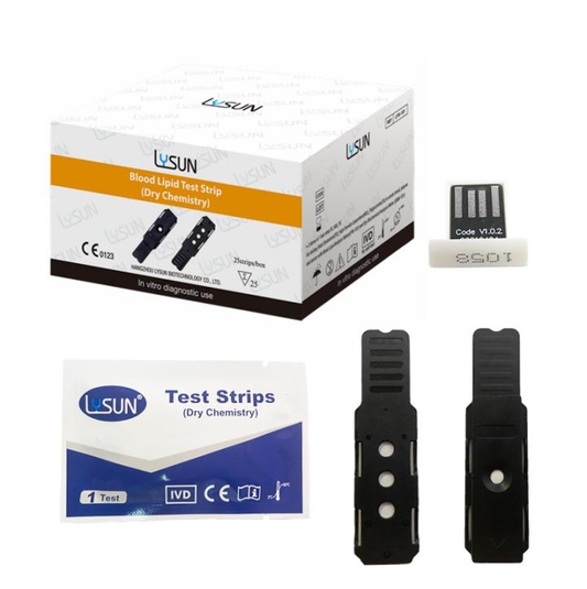 Blood Lipid Test Strip 3-in-1