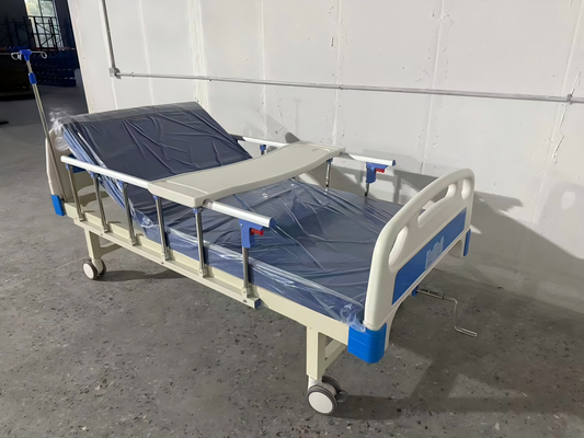 Electric 3 Function Adjustable Medical Hospital Bed With CPR Remote & Full Accessories