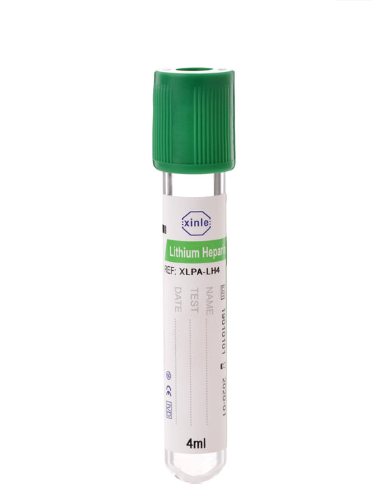 Heparin Tube Green Cap  Vacuum Blood Collection Tube