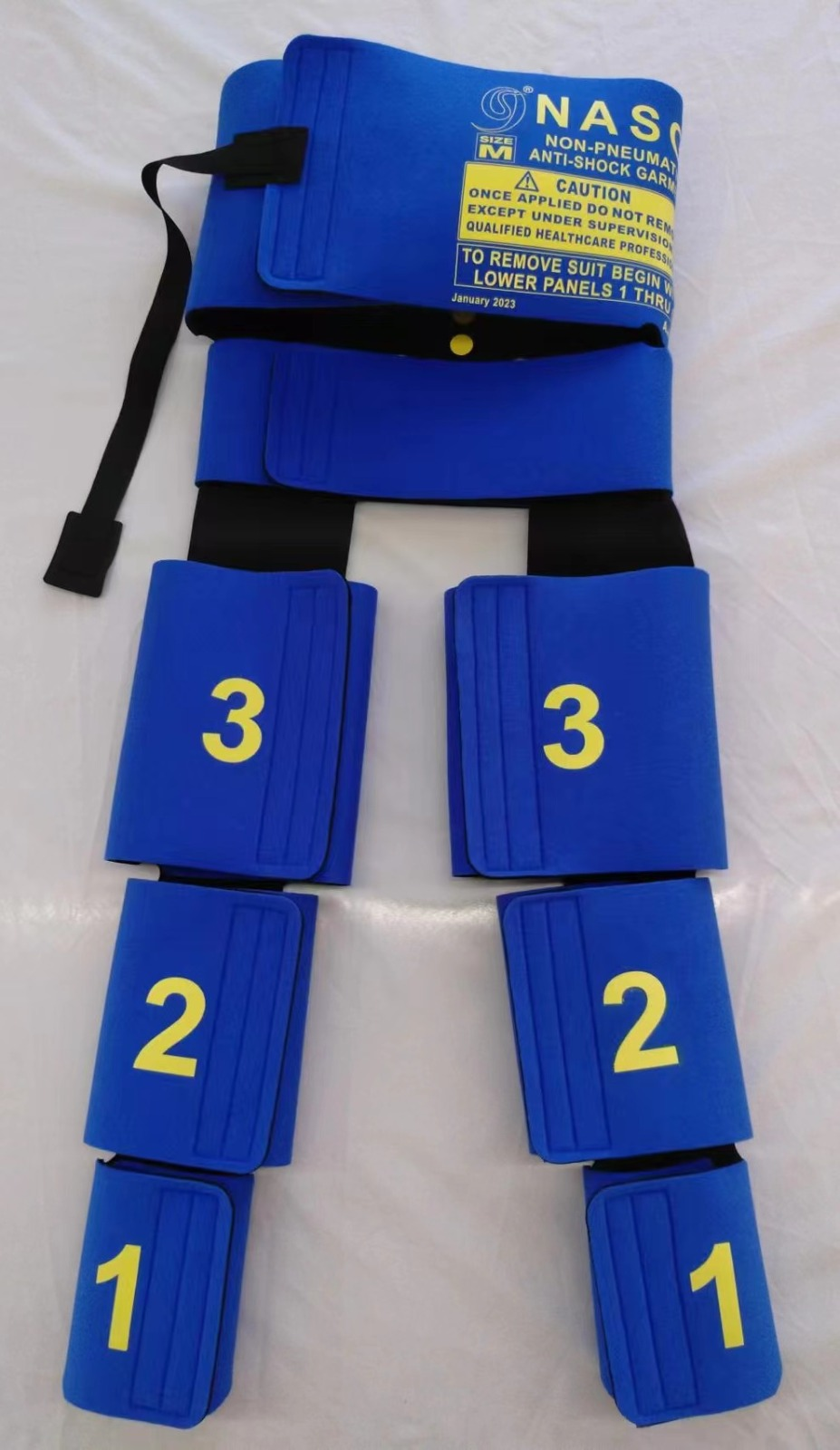 Non‑Pneumatic Anti‑Shock Garment (NASG)