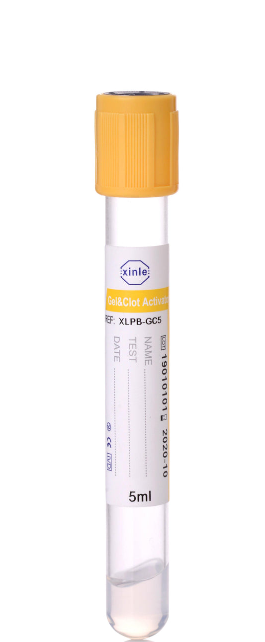 Glucose Tube Yellow Cap  Vacuum Blood Collection Tube