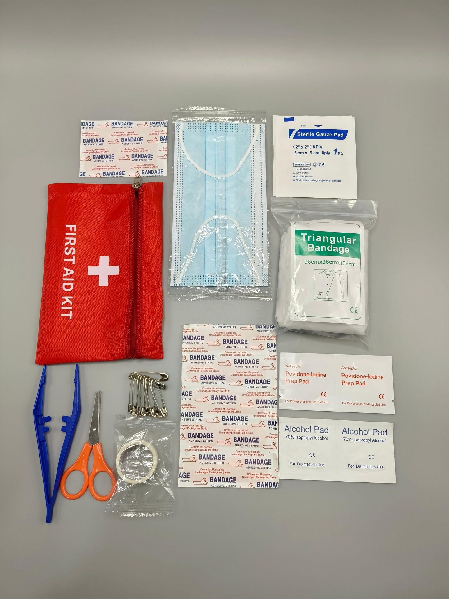 12-Piece First Aid Kit