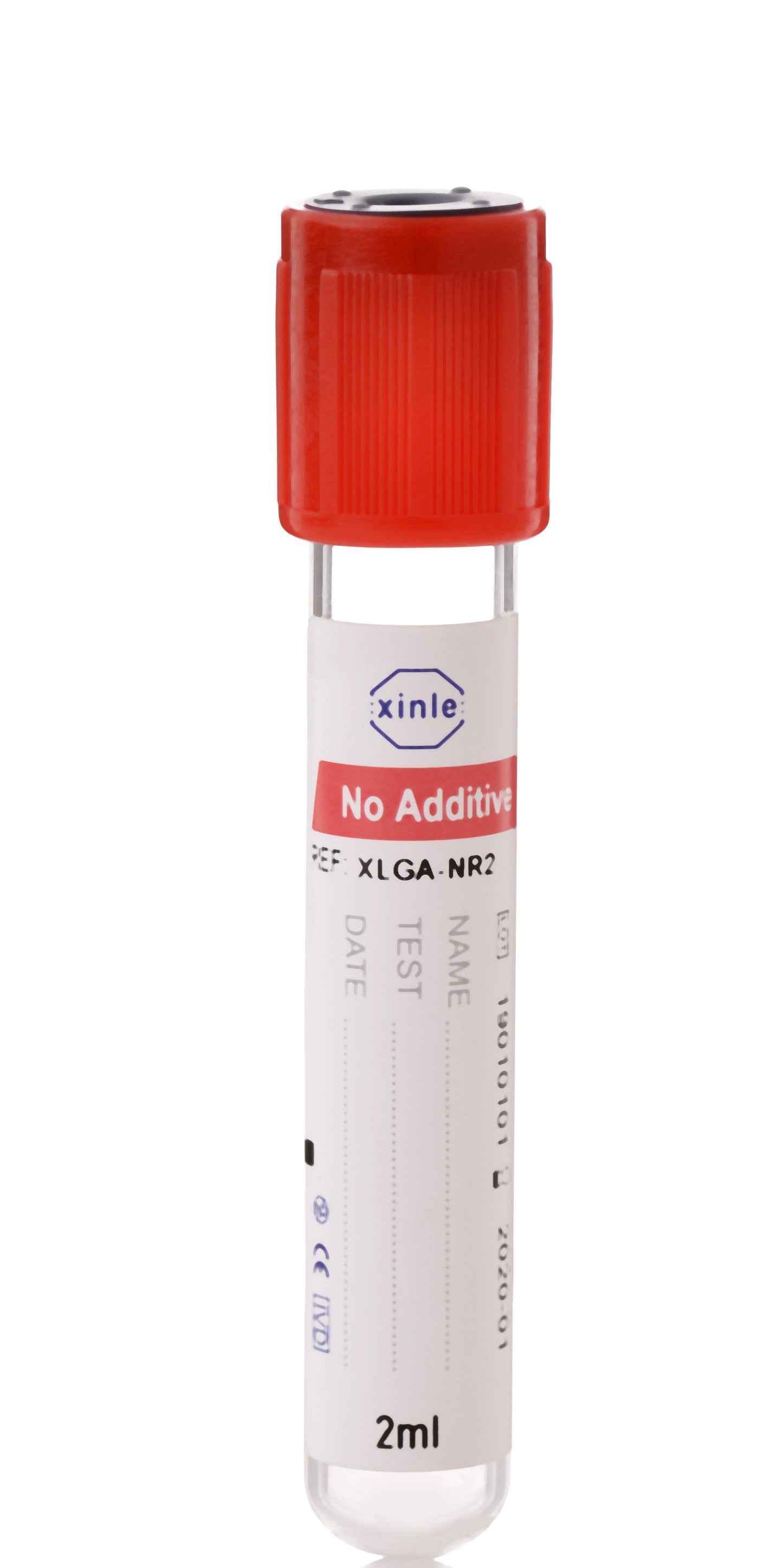 Plain Tube Procoagulation Tube Red Cap  Vacuum Blood Collection Tube