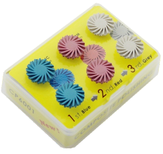 Dental Composite Resin Spiral Polishing Wheel Kit