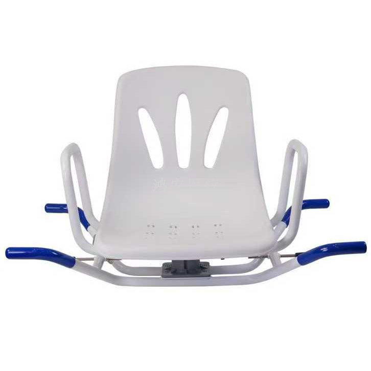 360° Swivel Shower Chair with Armrests -  Bath Stool for Elderly & Disabled