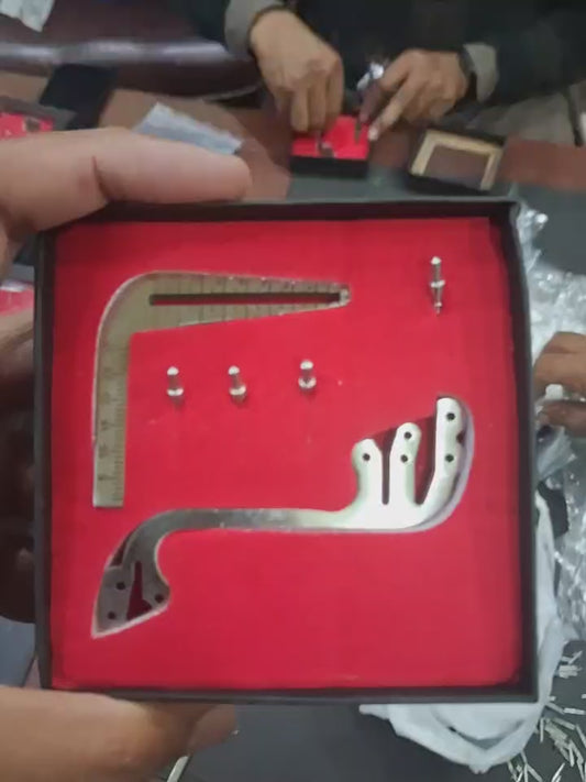 Dental Implant Locator Guide Set, S & L Type Implant Locating Gauge with Depth Pins